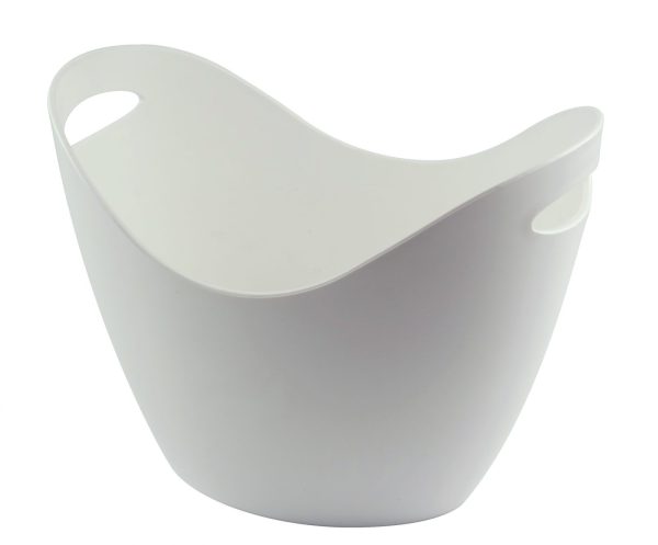8 Litre Plastic Wine/Champagne Cooler (White)