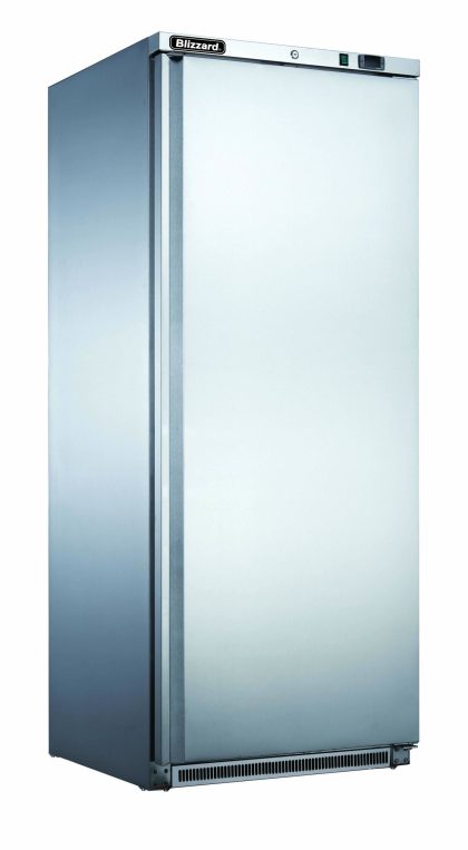 Blizzard HS60 Upright Stainless Steel Single Door Refrigerator