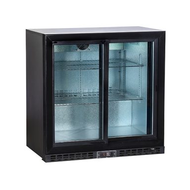 KoldBox KBC2SL Double Sliding Door Under Counter Bottle Cabinet