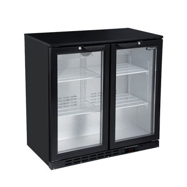 Blizzard LOWBAR2 Double Door Under Counter Bottle Cabinet