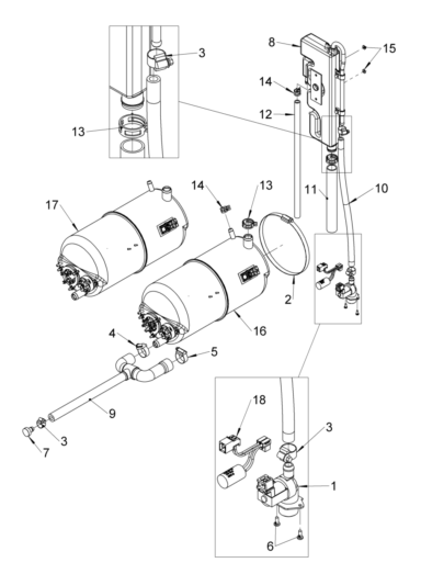Fill system 7.5ltr