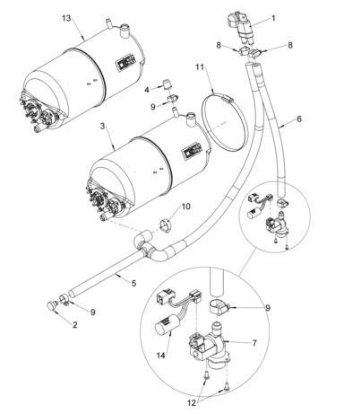 Fill system 500mm