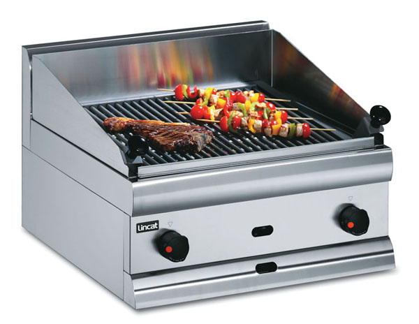 CG6/P - Silverlink Propane Gas Counter-top Chargrill – W 600 mm – 17.6 kW