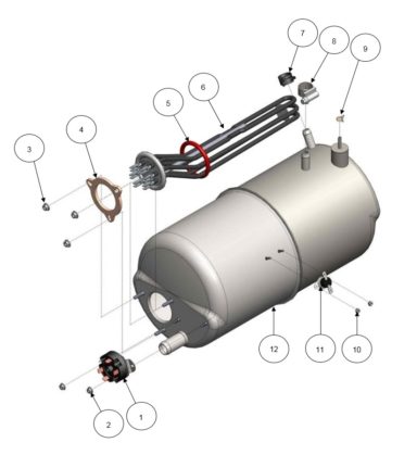 Rinse Tank (Water Softener)