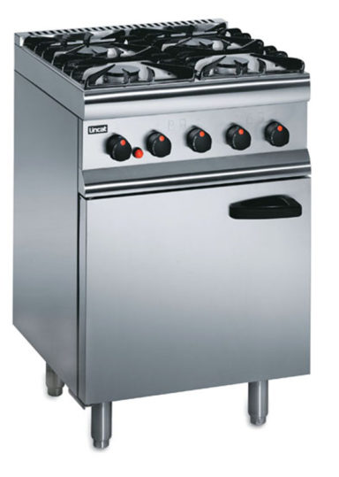 Lincat SLR6C/N 4 Burner Gas Range Oven