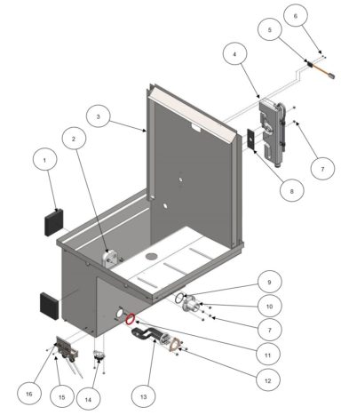 Wash Tank Assembly