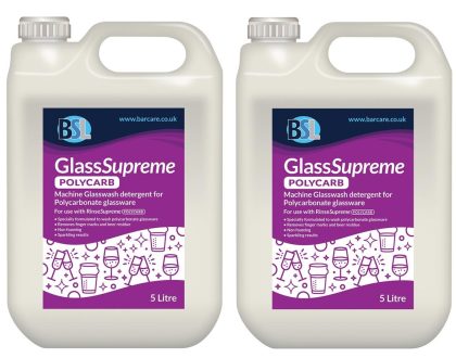 GlassSupreme PolyCarb Glasswash Detergent