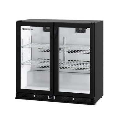 Infrico ZX2 double hinged door bottle cooler