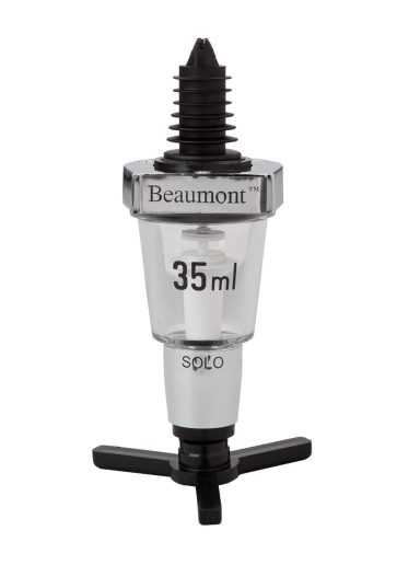 35ml Solo Classical Chrome Spirit Measure Optic