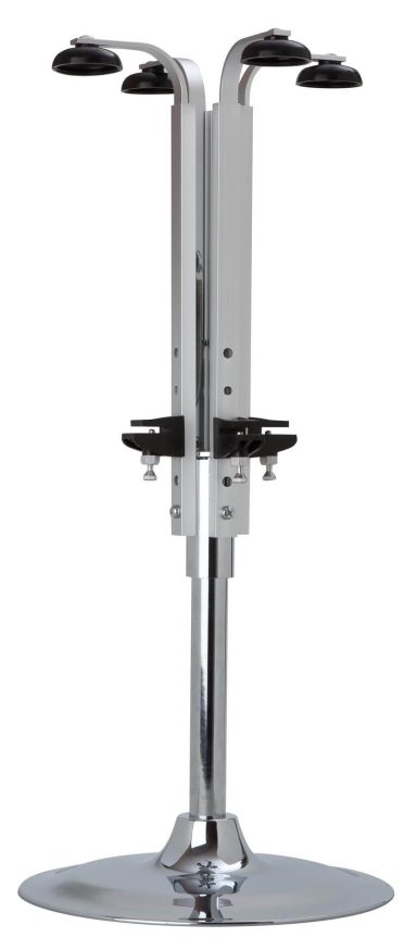 Professional 4 Bottle Revolving Bottle Stand