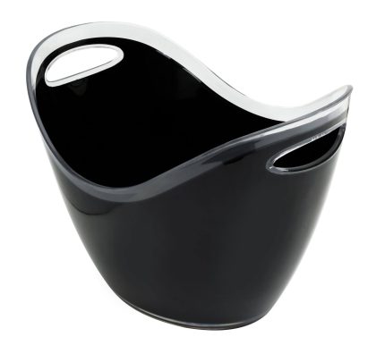 8 litre plastic wine/champagne cooler black