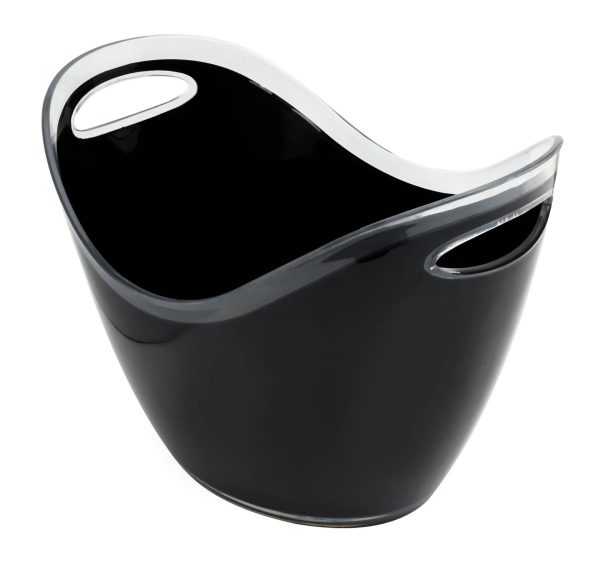 8 litre plastic wine/champagne cooler black