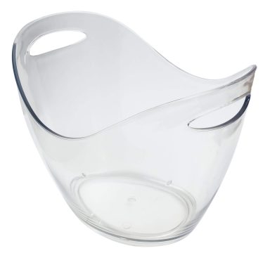 8 Litre Plastic Wine/Champagne Cooler (Clear)