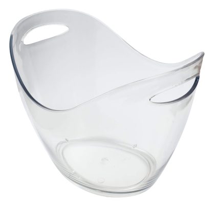 8 Litre Plastic Wine/Champagne Cooler (Clear)