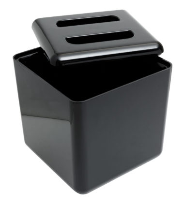 Square Ice Bucket (Black)