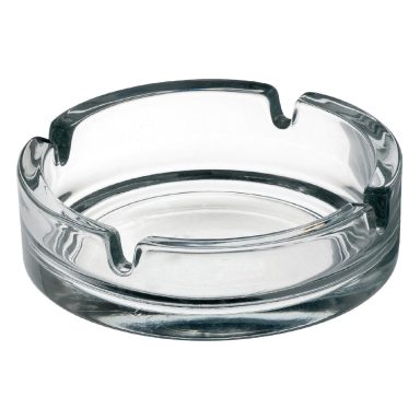 Ashtray Small Stackable Glass  (Pack of 24)