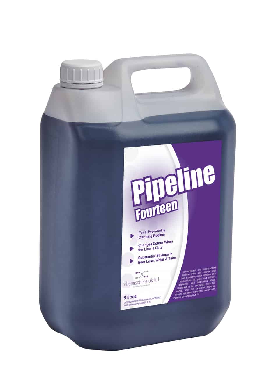 Pipeline 14 beerline cleaner