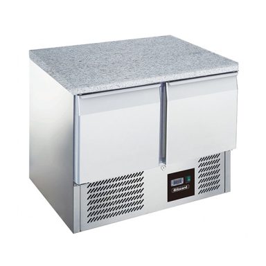 Blizzard BCC2-GR-TOP Compact Gastronorm 2 Door Counter with Granite Worktop