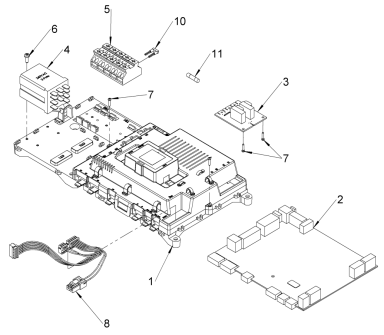 Control unit assembly WS