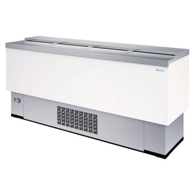 Infrico EFP2000EG White Laminated Bottle Dump