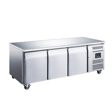 Blizzard HBC3NU 3 Door GN1/1 Counter without Upstand