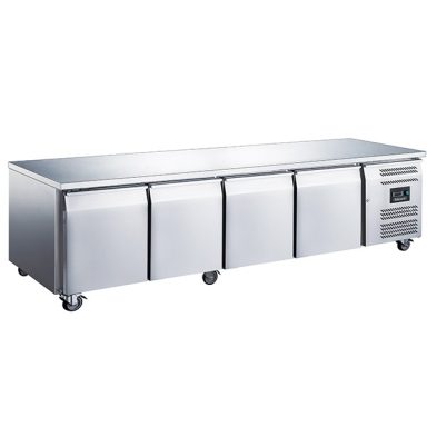 Blizzard HBC4NU 4 Door GN1/1 Counter without Upstand