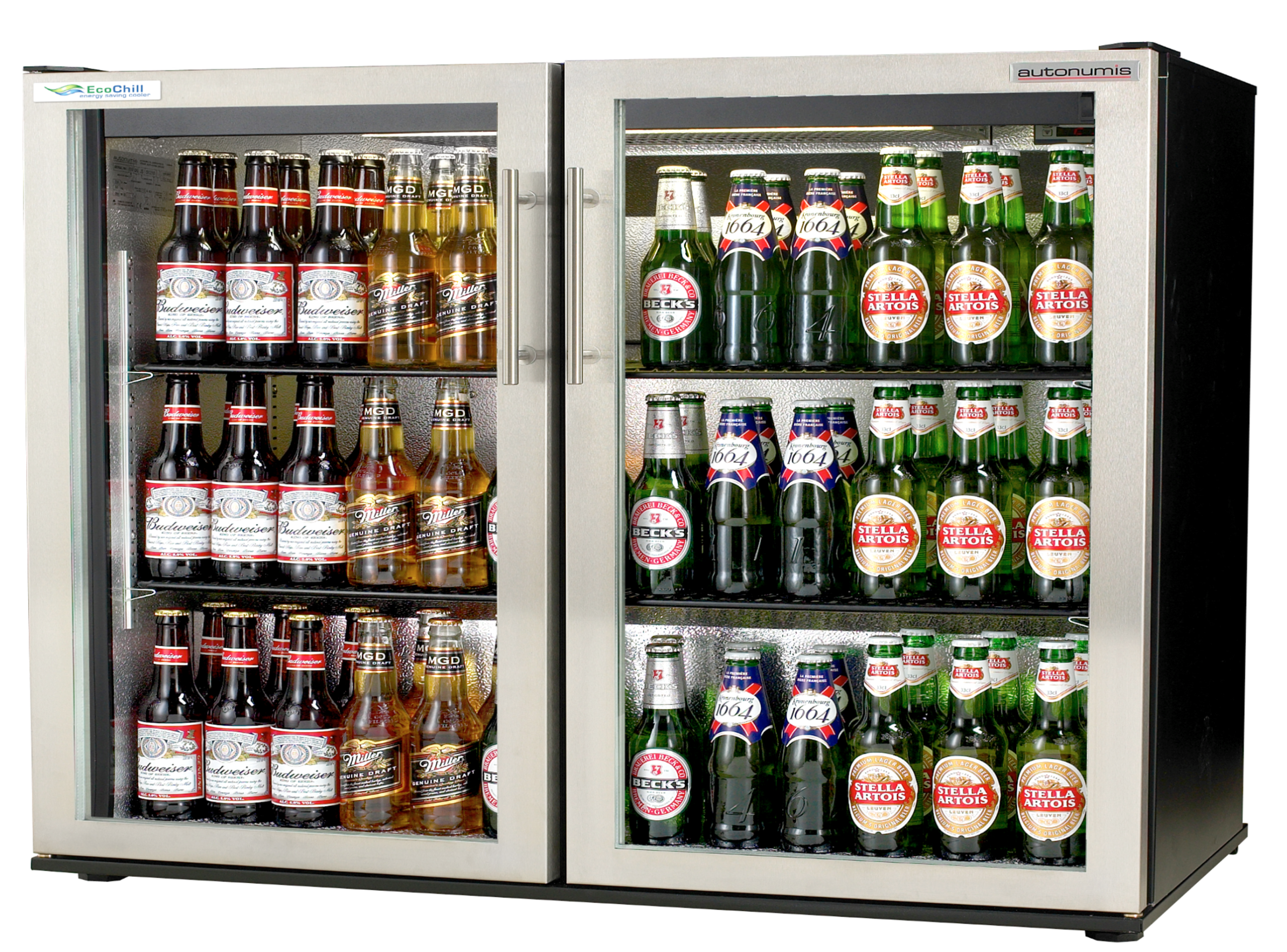 Autonumis RWC00003 Maxi EcoChill 2 Door S/S Hinged