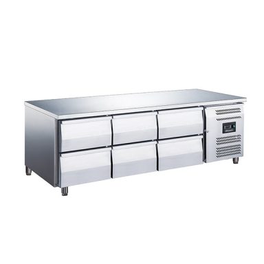 Blizzard SNC3-DRW 6 Drawer Low Height 650mm Snack Counter