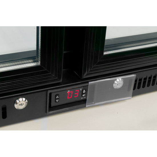 Prodis NT2BH-HC Double Door Bottle Cabinet - Image 2