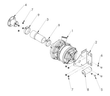 Wash Pump Assembly P/T