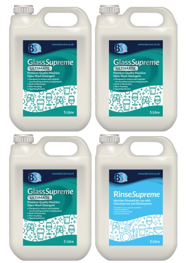 ChemPac3 – GlassSupreme ULTIMATE Glasswash Detergent