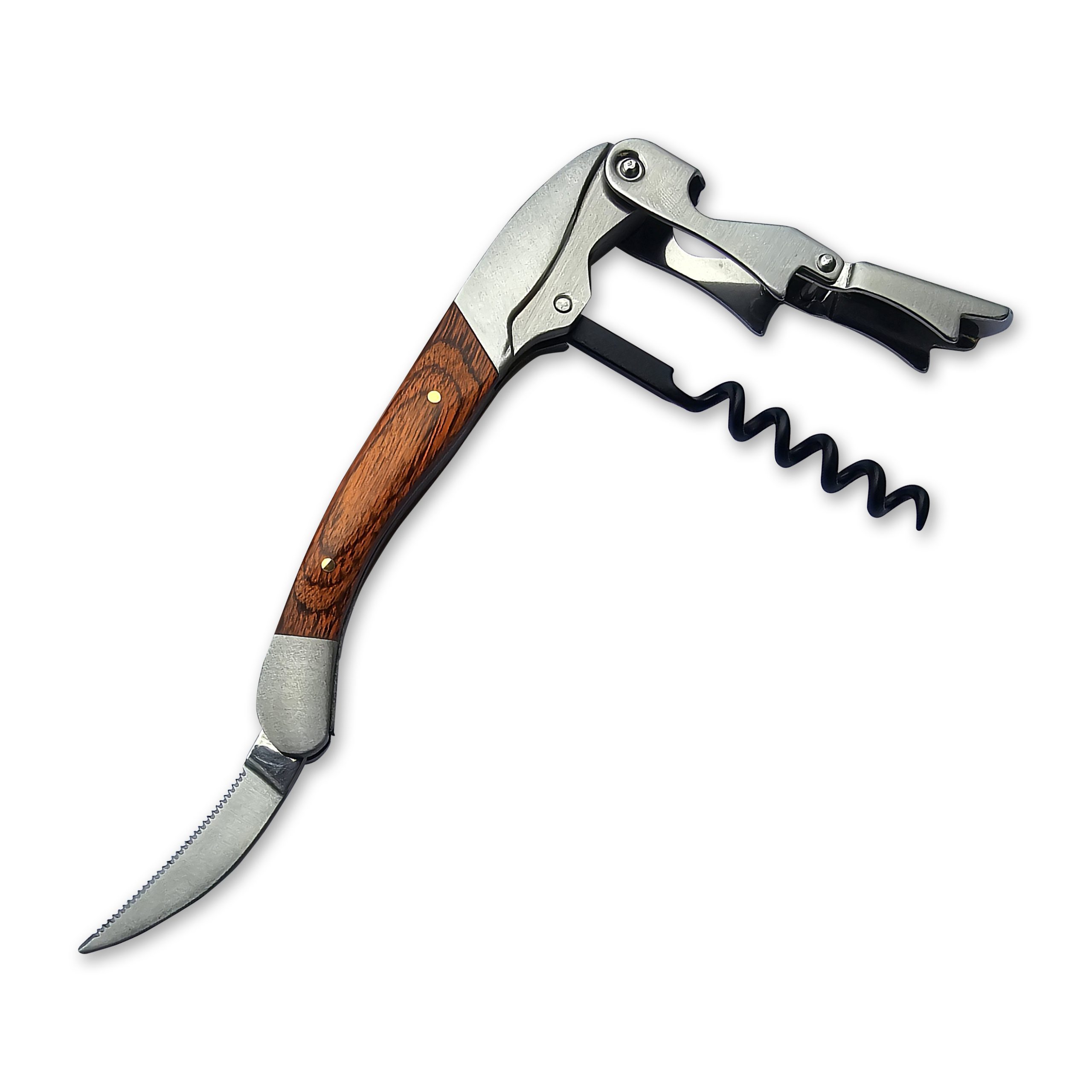 Deluxe Waiter’s Friend with Wooden Handle - Image 5