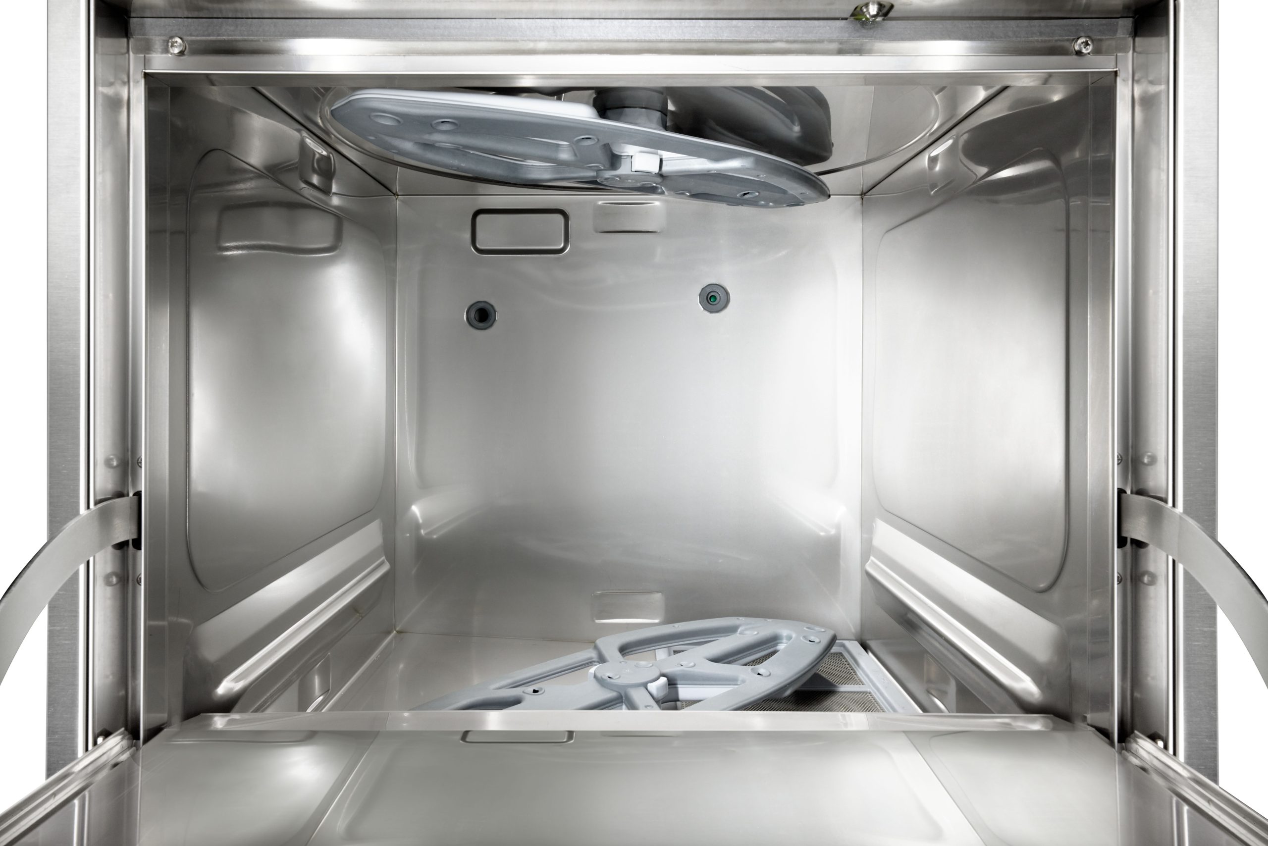 Classeq C500 internal showing both wash arms