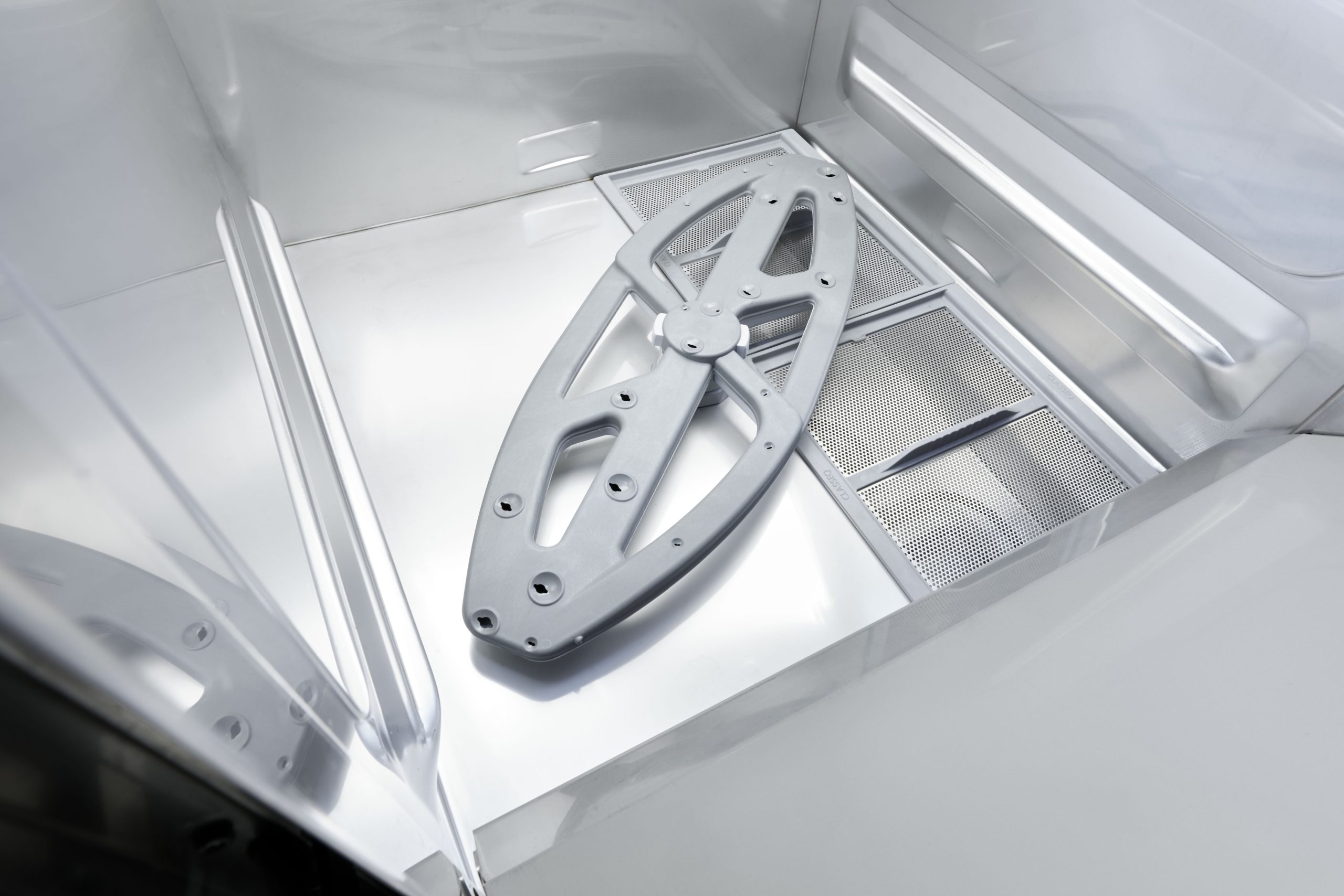 Classeq C500 showing bottom wash arm no salt