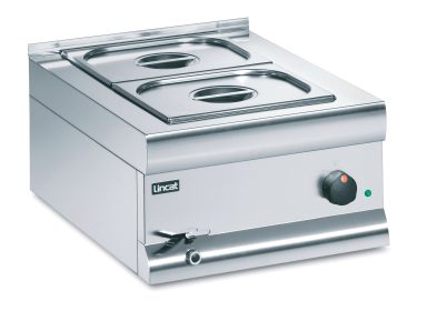 Lincat Silverlink 600 Electric Counter-top Bain Marie – Wet Heat – Gastronorms – Base + Dish Pack – W 450 mm – 1.0 kW