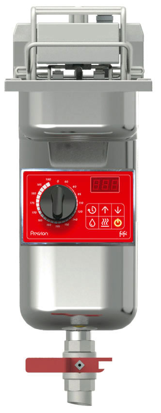 FriFri Precision 211 Electric Drop-in Single Tank Fryer – 1 Basket – W 200 mm – 7.5 kW – Single Phase