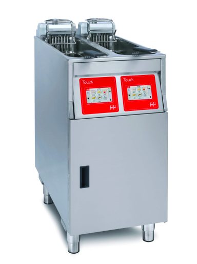 FriFri Touch 422 Electric Free-standing Twin Tank Fryer – 2 Baskets – W 400 mm – 2 x 11.0 kW – Three Phase