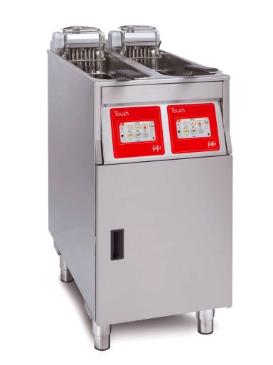 FriFri Touch 422 Electric Free-standing Twin Tank Fryer – 2 Baskets – W 400 mm – 2 x 7.5 kW
