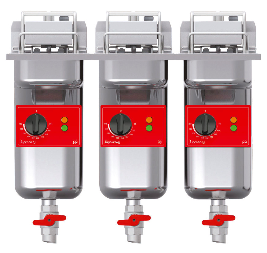 SUPER EASY 633 DROP-IN FRYER 22.5kW - 22.5kW 3NAC 400V - 3 BASKETS
