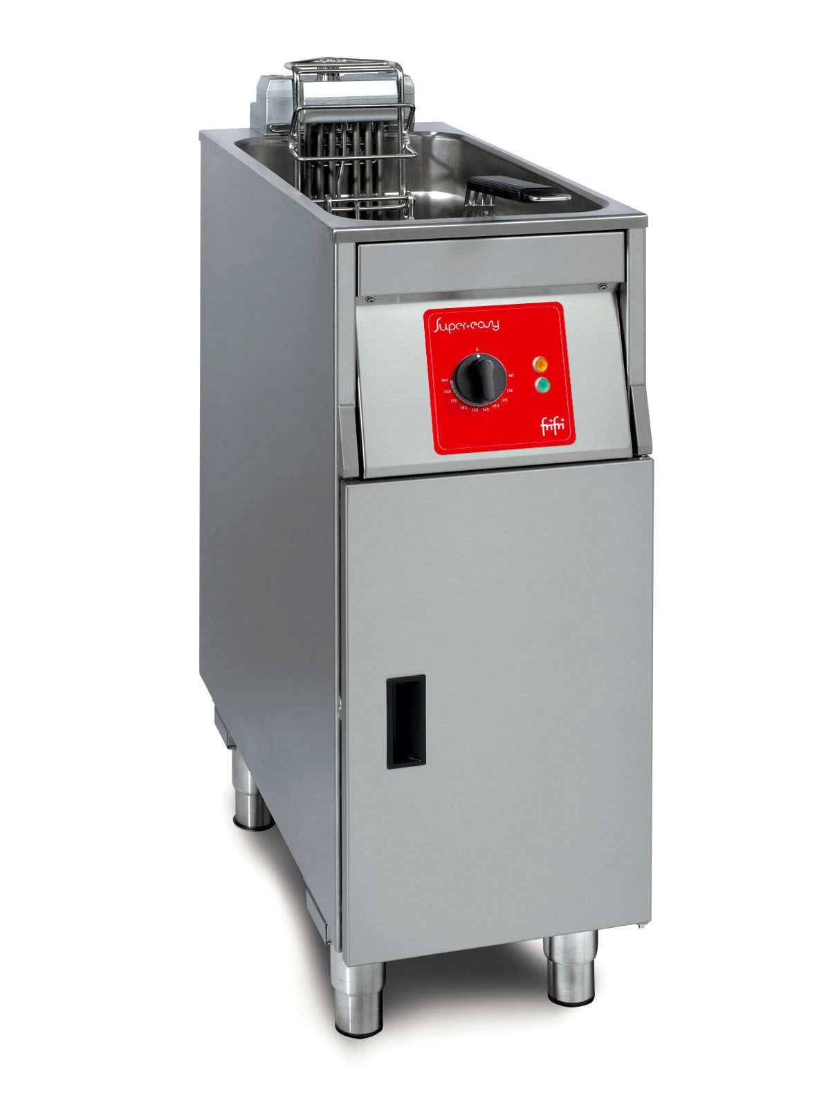 FriFri Super Easy 311 Electric Free-standing Single Tank Fryer without Filtration - 1 Basket - W 300 mm - 11.4 kW