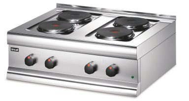 Lincat Silverlink 600 Electric Counter-top Boiling Top – 4 Plates – W 750 mm – 7.0 kW