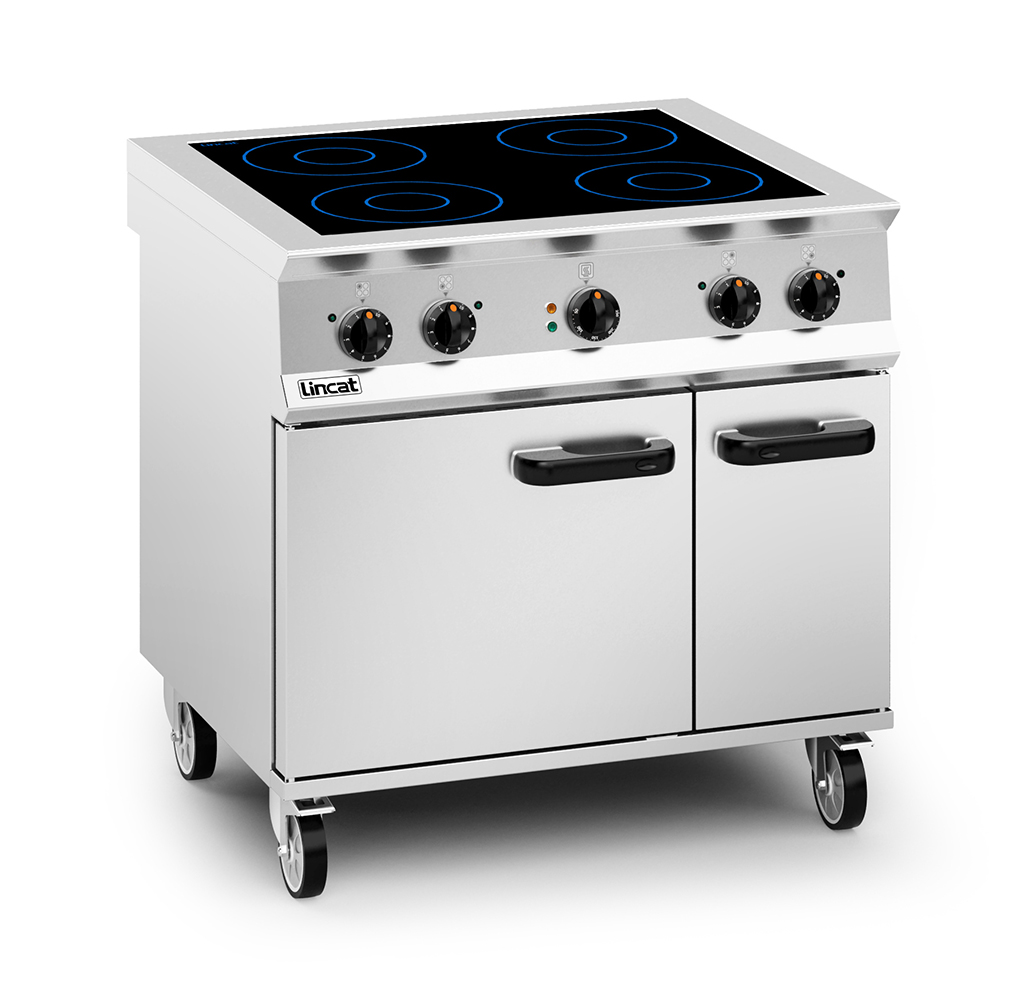 Lincat Opus 800 Electric Free-standing Induction Oven Range - W 900 mm - 24.0 kW - Image 3