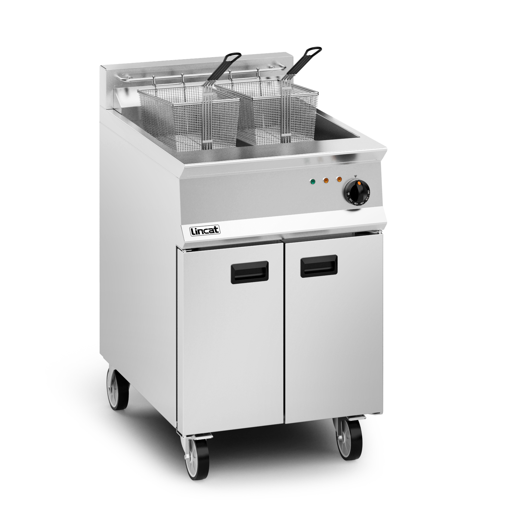 Lincat Opus 800 Electric Free-standing Single Tank Fryer - 2 Baskets - W 600 mm - 22.0 kW - Image 3