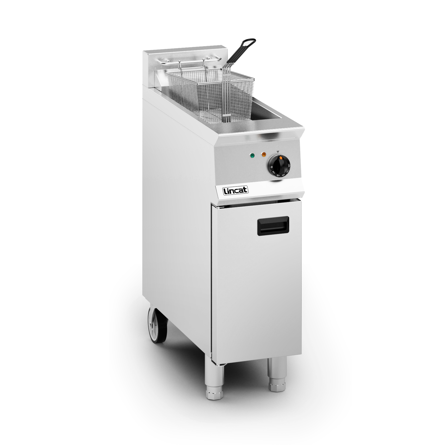 Lincat Opus 800 Electric Free-standing Single Tank Fryer - 1 Basket - W 300 mm - 12.0 kW - Image 3