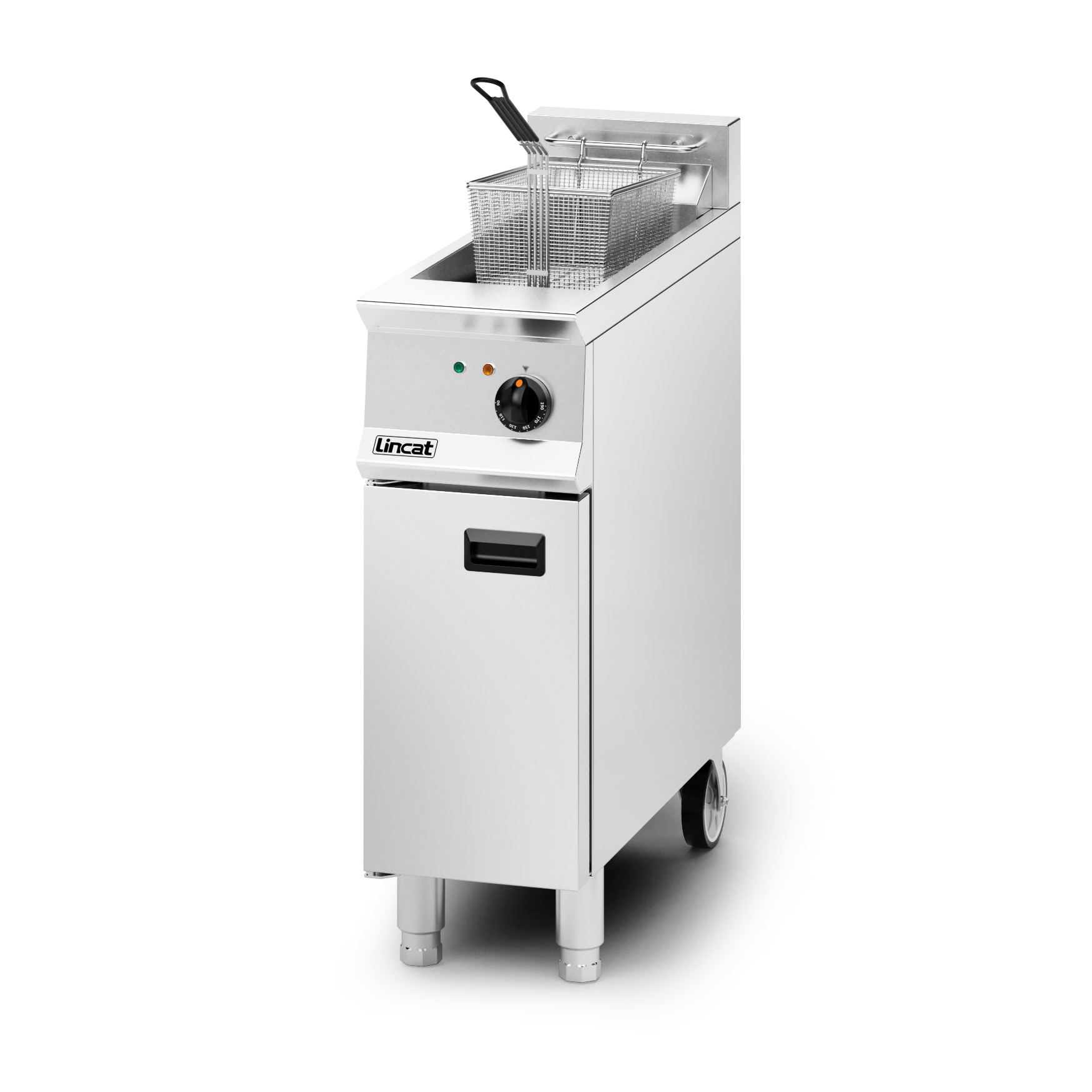 Lincat Opus 800 Electric Free-standing Single Tank Fryer - 1 Basket - W 300 mm - 12.0 kW - Image 2