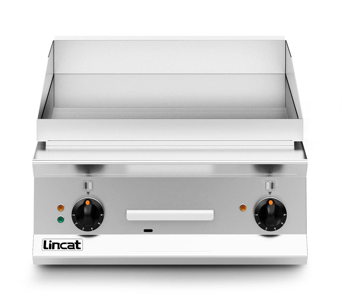 Lincat Opus 800 Electric Counter-top Griddle - Chrome Plate - W 600 mm - 8.0 kW - Image 3