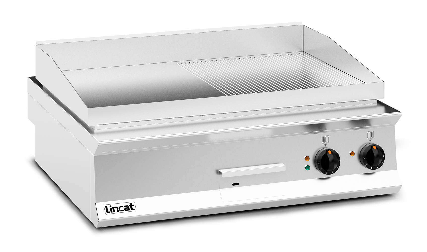 Lincat Opus 800 Electric Counter-top Griddle - Ribbed Plate - W 900 mm - 12.0 kW - Image 3