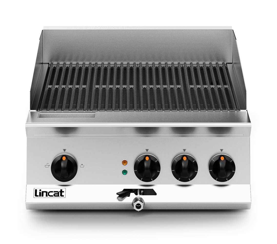 Lincat Opus 800 Electric Counter-top Chargrill - W 600 mm - 8.4 kW - Image 2
