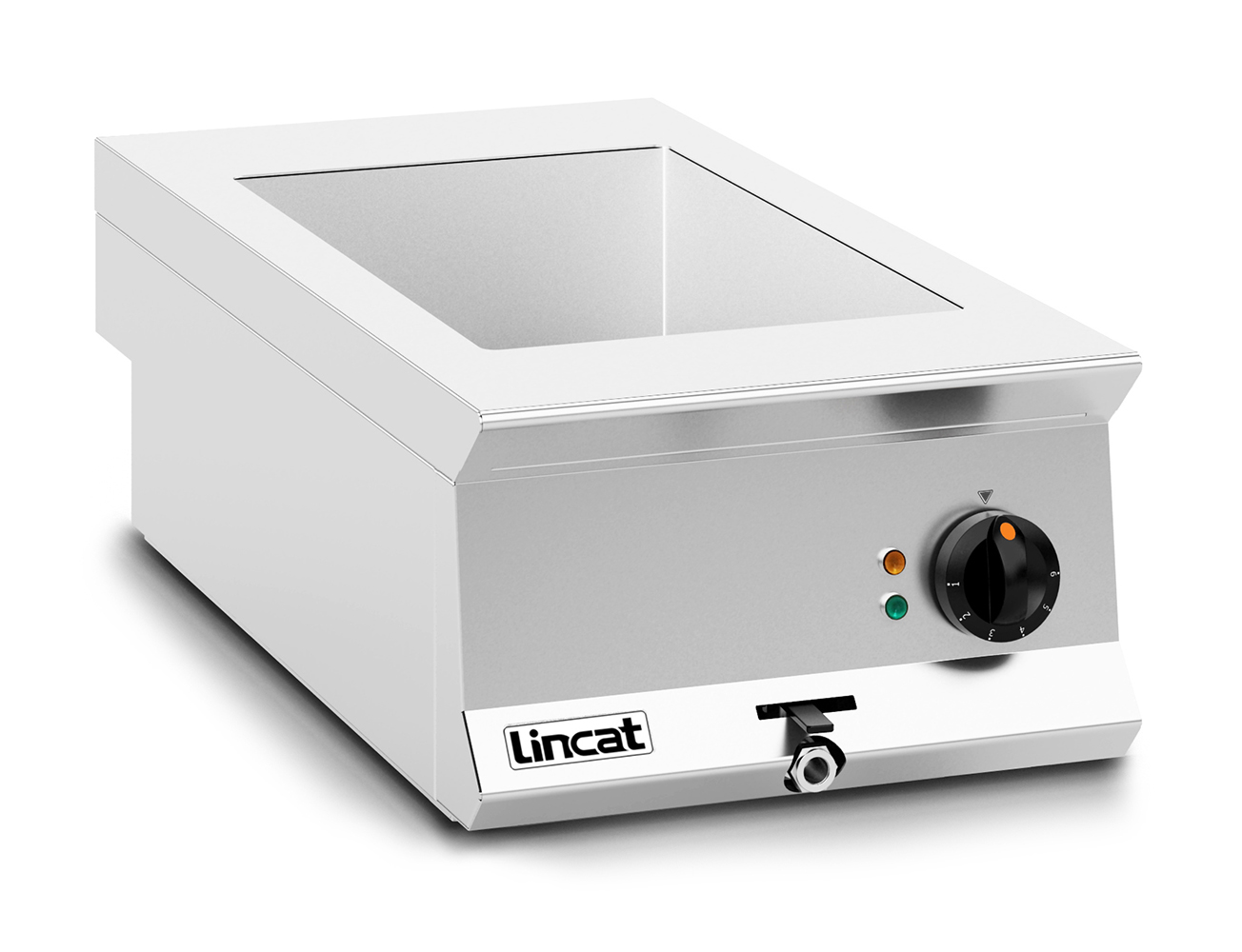 Lincat Opus 800 Electric Counter-top Bain Marie - Wet Heat - Gastronorms - W 400 mm - 1.8 kW - Image 3