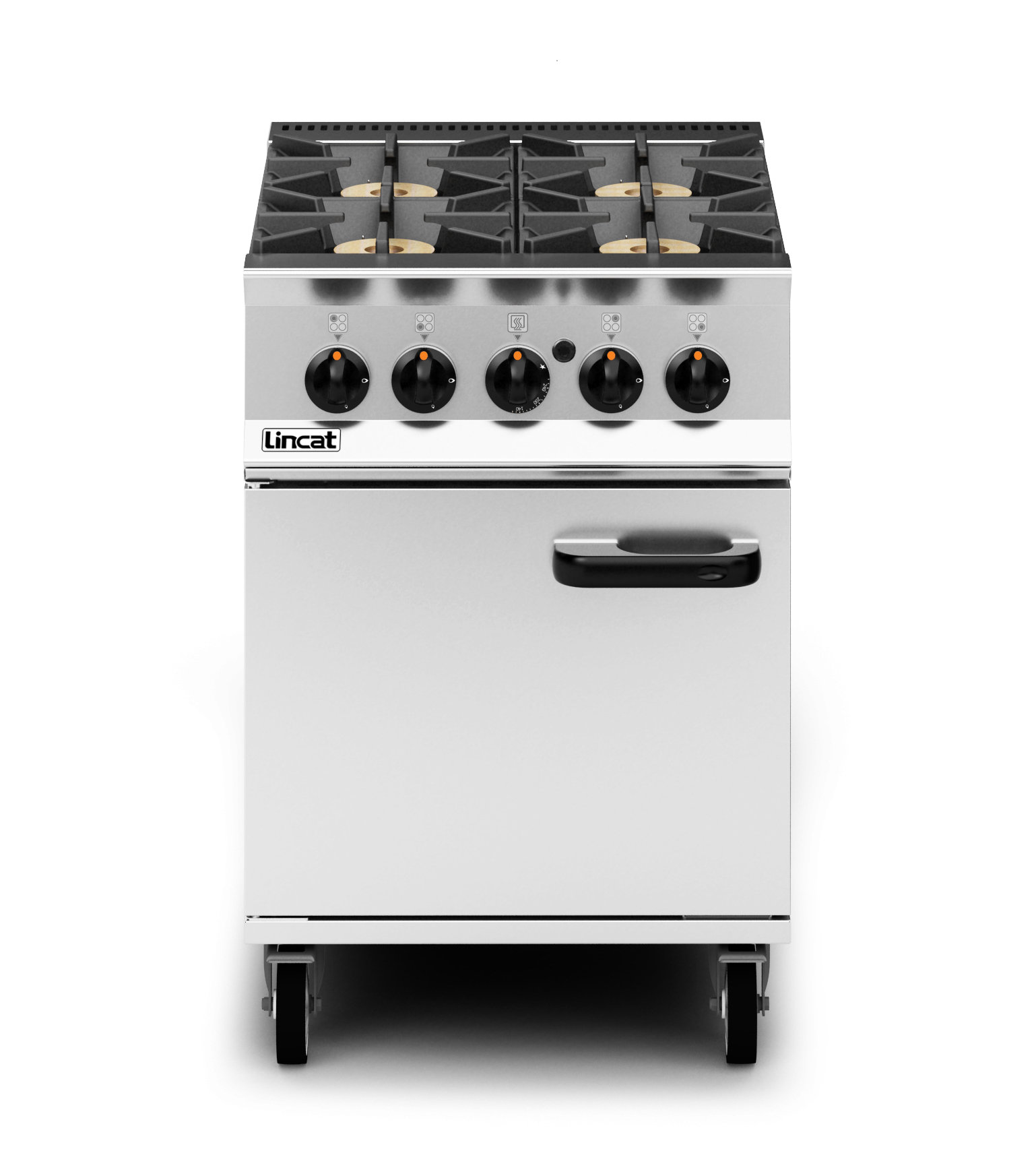 Lincat Opus 800 Propane Gas Free-standing Oven Range - 4 Burners - W 600 mm - 33.6 kW - Image 3